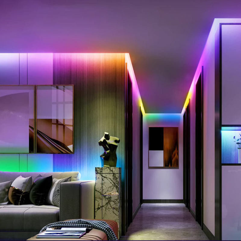 Crie um ambiente festivo com FPC CHIP RESISTOR Bright COB RGB LED Strip Lamp