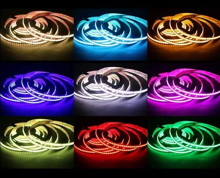 Crie um ambiente festivo com FPC CHIP RESISTOR Bright COB RGB LED Strip Lamp