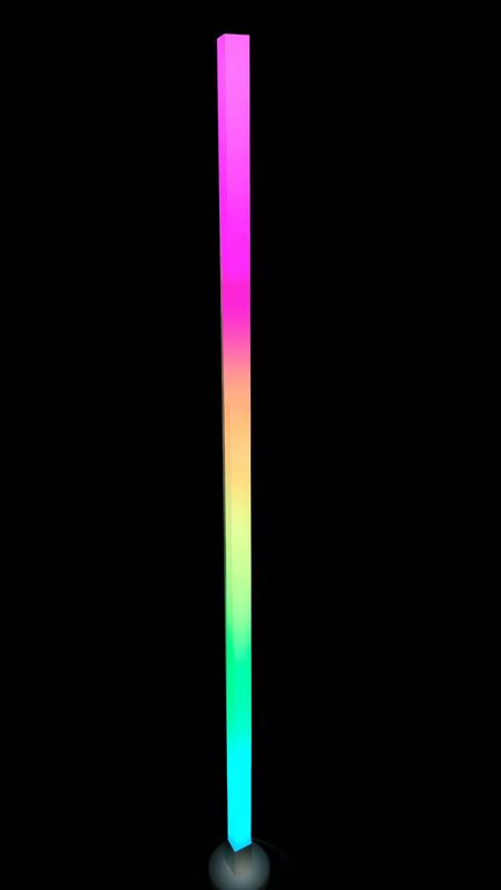 DIY Atmosphere Smart Home Light Rgb Led Corner Lamp com controle remoto IR