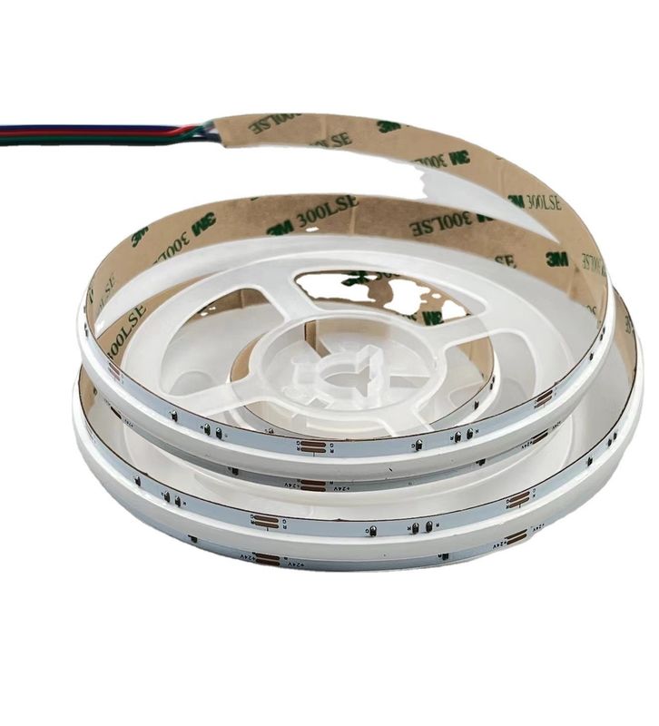 COB RGB 1080 LEDs/m Faixa LED com super brilho e ângulo de grande raio de 120 graus
