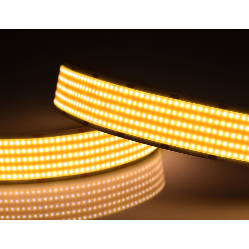 Ultra Widen Flexível DC24V 1600leds Cob Led Strip Lights 30mm Largura 5 linhas Super Brilhante