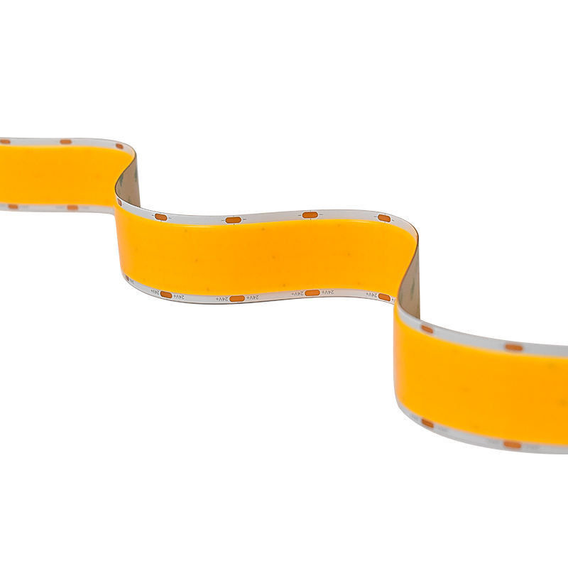 Ultra Widen Flexível DC24V 1600leds Cob Led Strip Lights 30mm Largura 5 linhas Super Brilhante