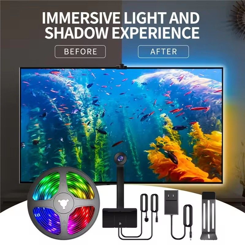 Tecnologia de Conectividade DC Wifi Imersão TV LED Backlights para 65-75 polegadas Assistente