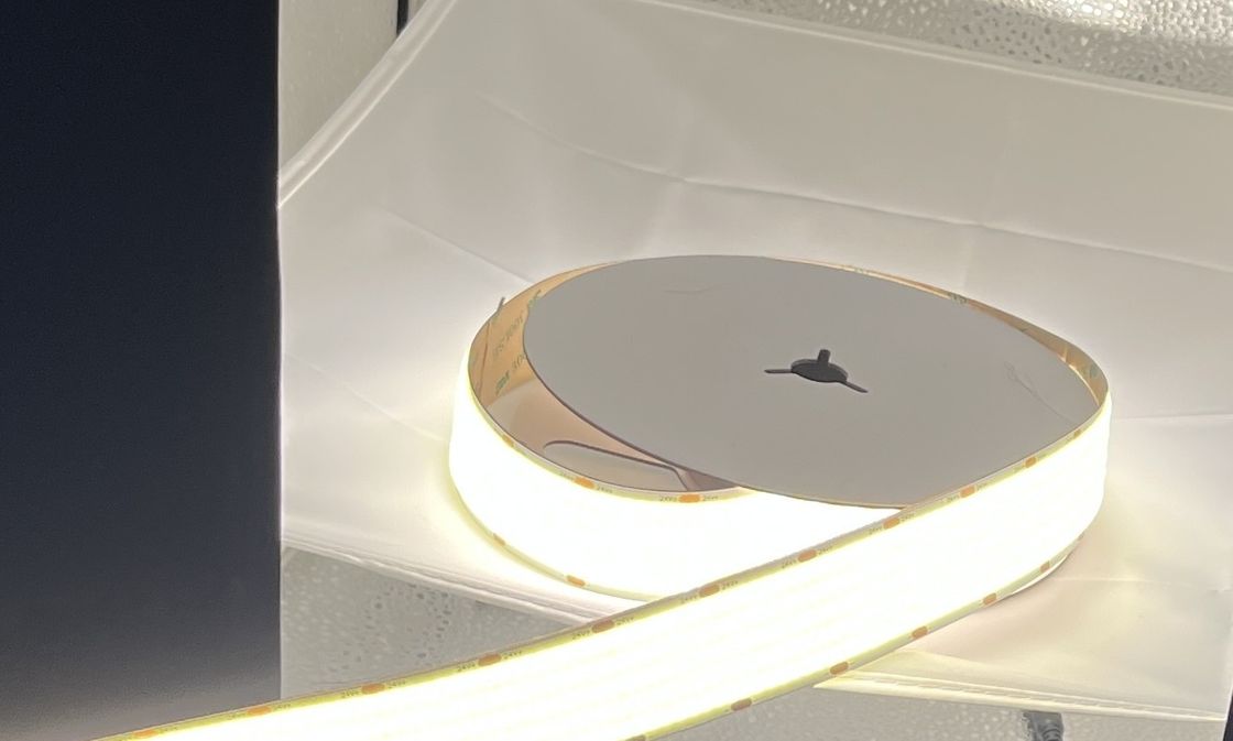 1600 LEDs 24V 2700K 3000K 4000K 6000K Single Color Cuttable Cob Led Strip 30mm Largura