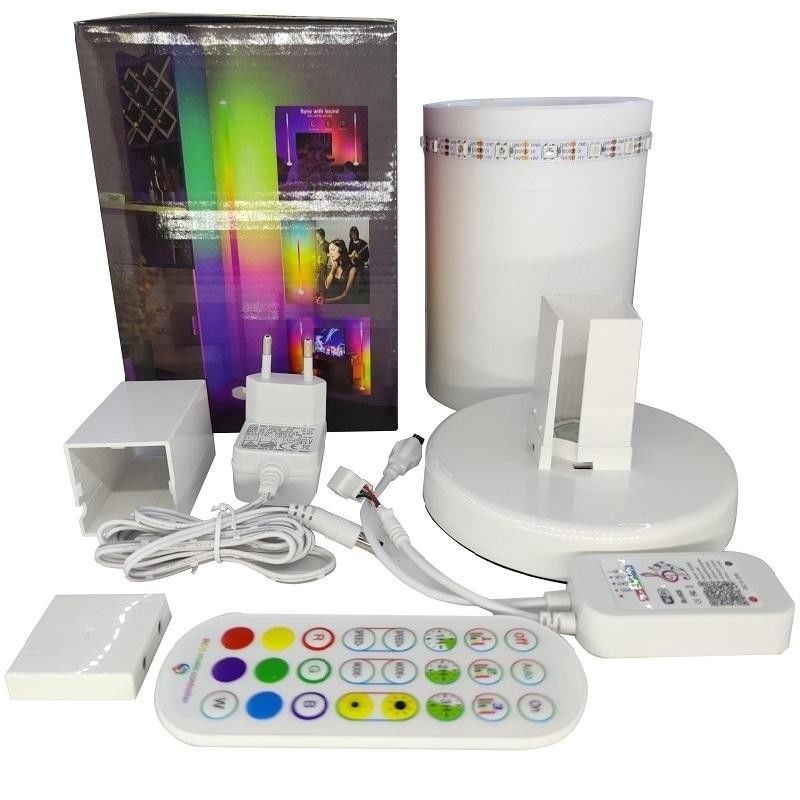 IP44 DC5V Magic Music LED Floor Ambient Light Strip com APP e controle remoto