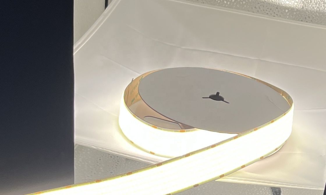 Corda de fita de Cob de cobre dimmable Flexível Cob Led Strip Alta densidade 1600leds Per Meter 3500K Ra 90 0,3kg 24v 30mm Largura