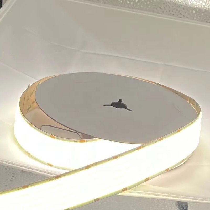 2700K/3000K/4000K/6000K Ultra Wide COB LED Strip 24v 30mm Flexível Strip Light com 3