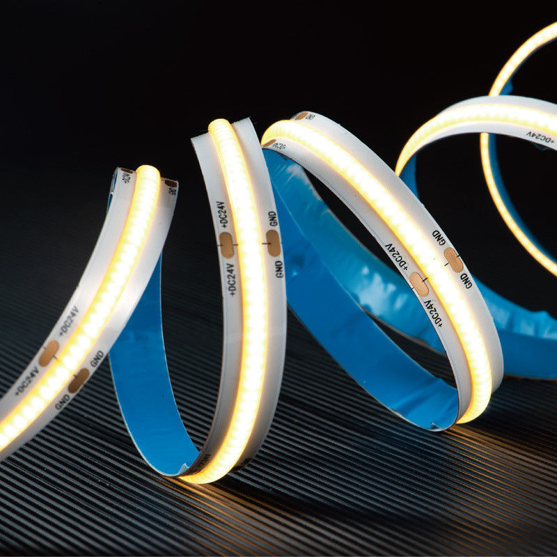 Ip20 480LEDs/m COB LED Strip Light com corrente constante Serviço de soluções de iluminação Iluminação e design de circuitos