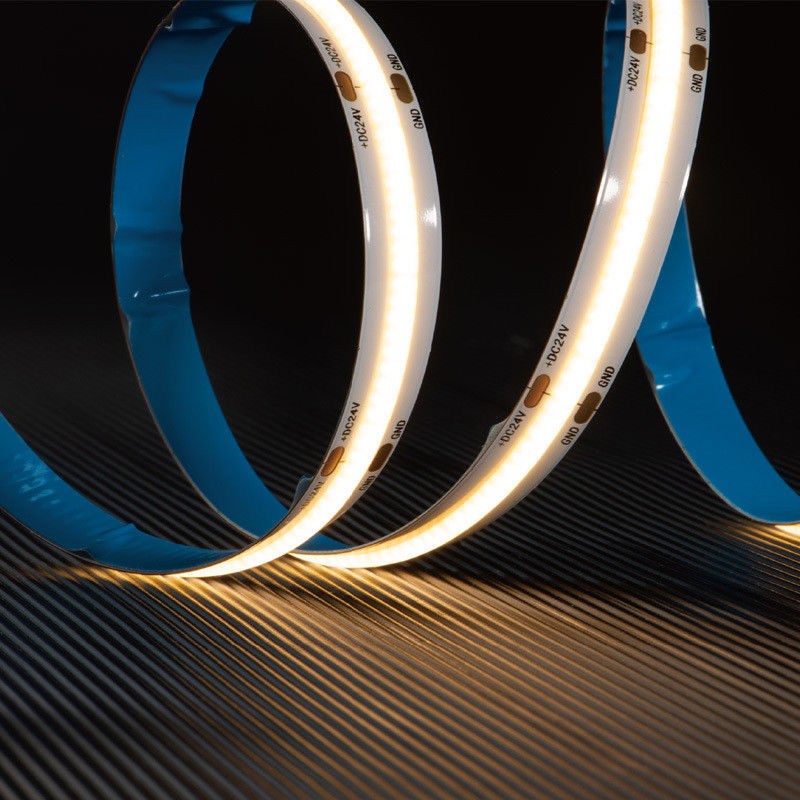 15M 20M 480Led Cob Led Strip Light Ce Rohs 24V Branco Flexível Cob Tira Led Tape Light