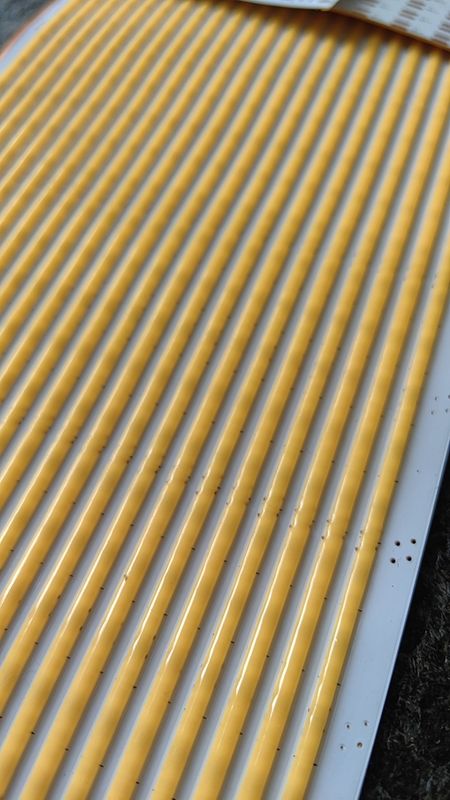 Super fina de 3 mm de largura de cobre PCB Cob Strips Luz para decoração de escritório exterior interior