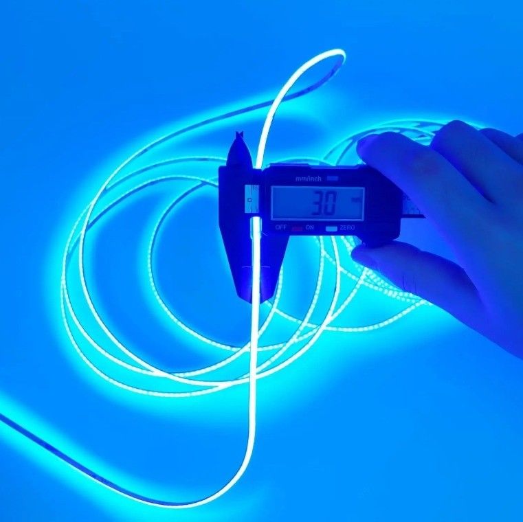 Luz de banda LED COB de longa duração com escurecedor 3 mm Ultra Slim 400Leds / m Cinta COB branca 50000 horas Ideal
