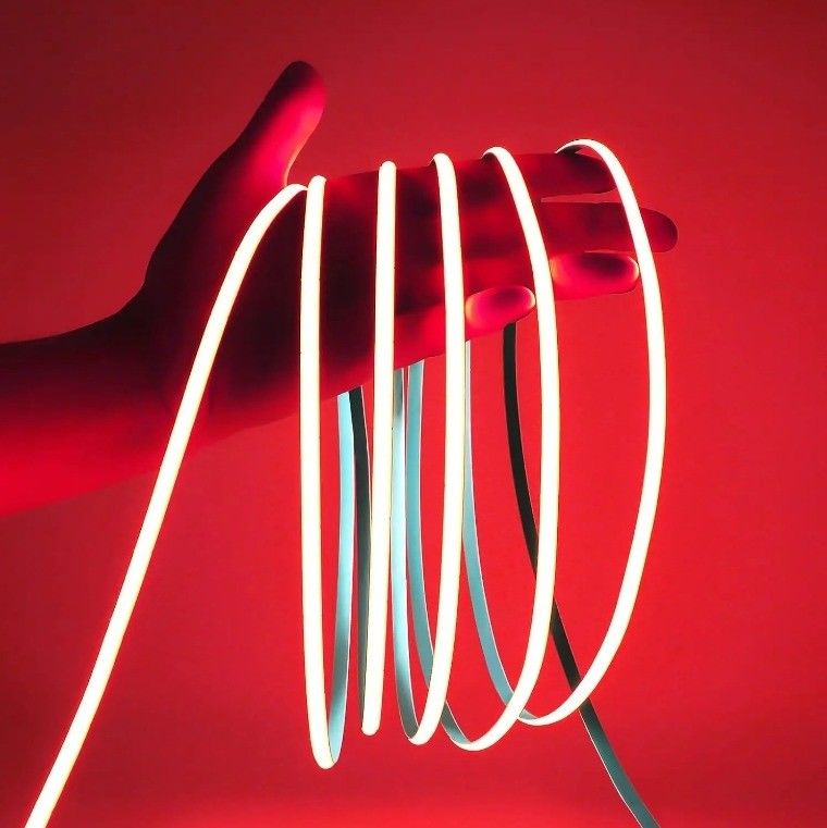 3MM 5MM 8MM 10MM 12V 24V COB LED Strip Light Branco flexível 2700K 3000K 4000K 6500K